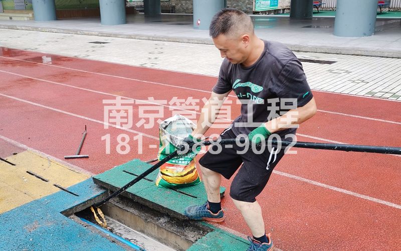 217石埠桥村管道清洗