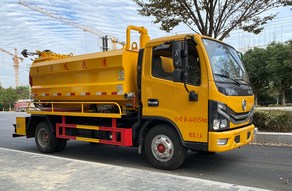 282石埠桥村清洗吸污车