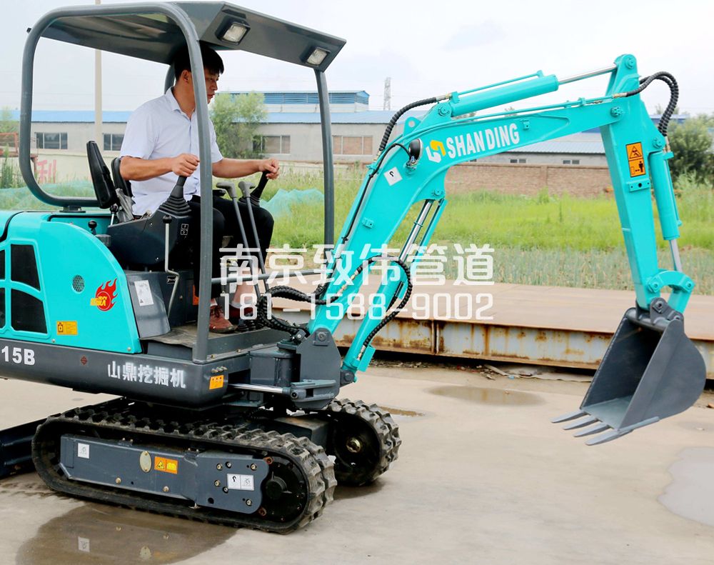 350石埠桥村小型挖机