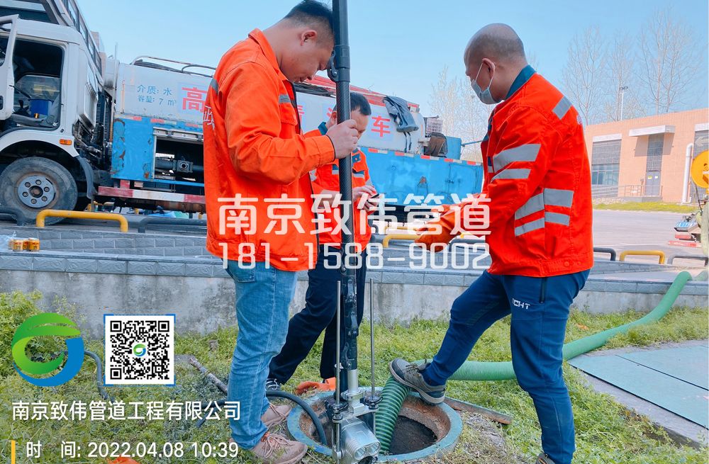 354石埠桥村医疗公司管道检测